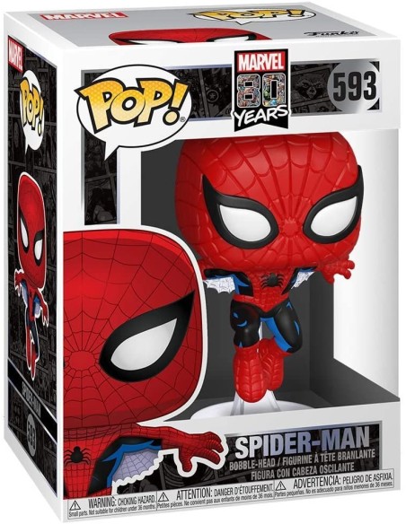 Pop Marvel: 80th Spider-Man 593 MAG46952 Funko | Futurartshop.com