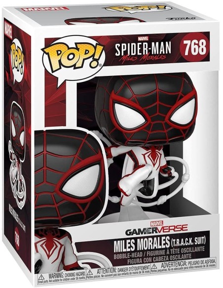 Pop Miles Morales track suit 768 MAG50153 Funko | Futurartshop.com