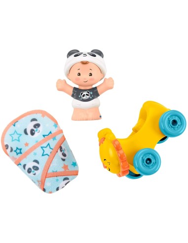Fisher-Price Little People - personaggio con copertina e girello TOYGNF59/GKY41 Mattel | Futurartshop.com