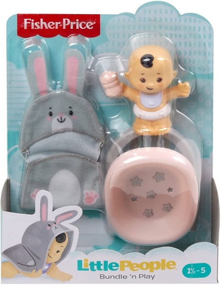 Fisher-Price Little People - character with cover and cradle TOYGNF59/GKY43 Mattel | Futurartshop.com