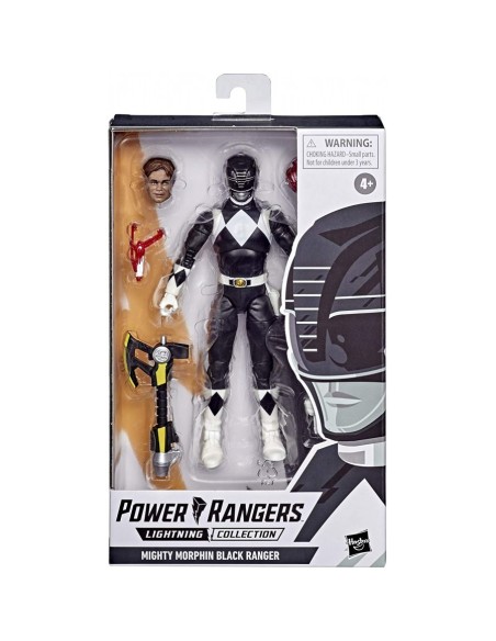 Power Rangers - Mighty Morphin black ranger con accessori TOYE5906/E8662 Hasbro | Futurartshop.com
