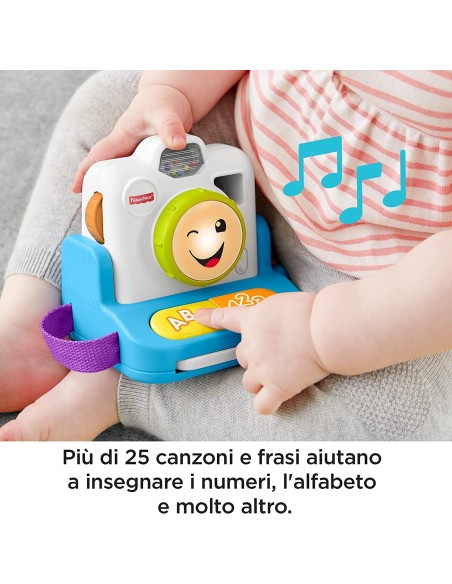 Fisher-Price instant camera snap and learn TOYGMX45 Mattel | Futurartshop.com