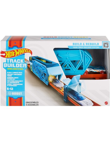 Hot lanciatore Heels - set launcher crazy starts Track Builder TOYGLC87/GVG08 Mattel | Futurartshop.com
