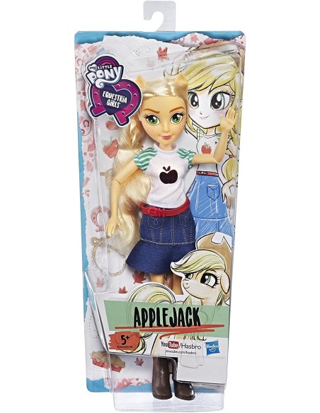 My Little Pony - Bambola Applejack fashion doll TOYE0348/E0665 Hasbro | Futurartshop.com