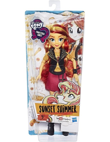 My Little Pony - Bambola Sunset Shimmer fashion doll TOYE0348/E0631 Hasbro | Futurartshop.com