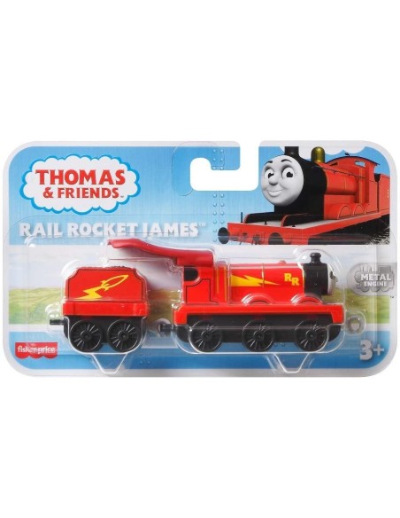 The Thomas train-character Rail Rocket metallo TOYGCK94/GHK70 Mattel | Futurartshop.com