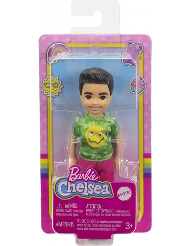 Barbie Chelsea - mini bambola maschietto con maglia militare TOYDWJ33/GXT37 Mattel-Futurartshop.com