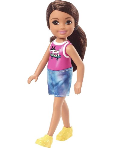Barbie Chelsea - mini bambola con maglia rosa TOYDWJ33/GXT40 Mattel | Futurartshop.com