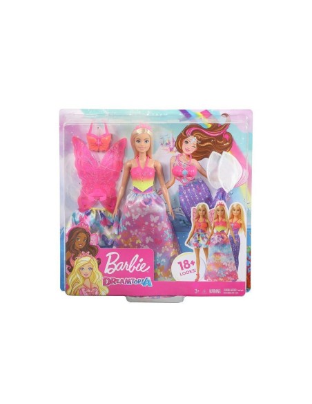Barbie Dreamtopia - Set dress up 3 in 1 TOYGJK39/GJK40 Mattel | Futurartshop.com
