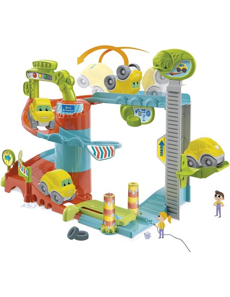 Baby Clem - Fun Garage baby track con veicolo CLE17404 Clementoni | Futurartshop.com