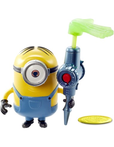 Stuart character minions with sticky hand TOYGMD90/GMD94 Mattel | Futurartshop.com