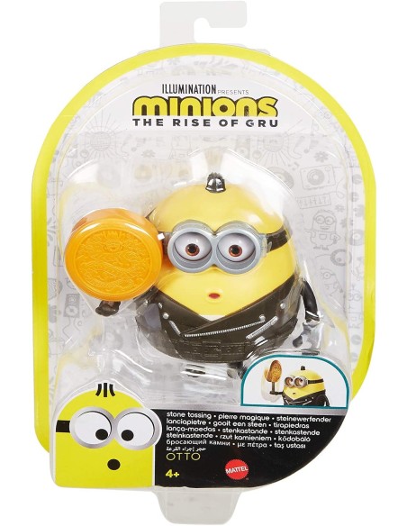 Minions character eight with stone thrower TOYGMD90/GMD93 Mattel | Futurartshop.com