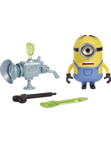 Minions personaggio Stuart con cannone spara scarpe TOYGMF02/GMF04 Mattel | Futurartshop.com