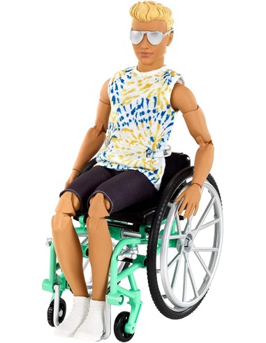 Barbie Fashionistas-Ken with wheelchair TOYGWX93 Mattel | Futurartshop.com