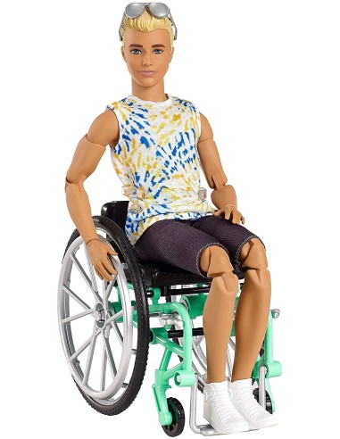 Barbie Fashionistas-Ken with wheelchair TOYGWX93 Mattel | Futurartshop.com
