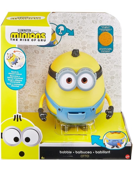 Minions personaggio deluxe Otto con suoni TOYGMF27 Mattel | Futurartshop.com