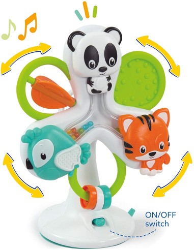 Bab CL Clem-round Carousel and round Animals CLE17261 Clementoni | Futurartshop.com