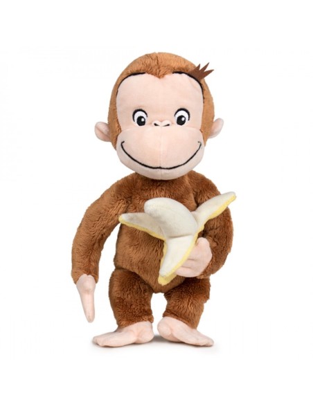 Peluche scimmietta curioso come George 18 cm - 2 modelli PTS760019890 Futurart | Futurartshop.com