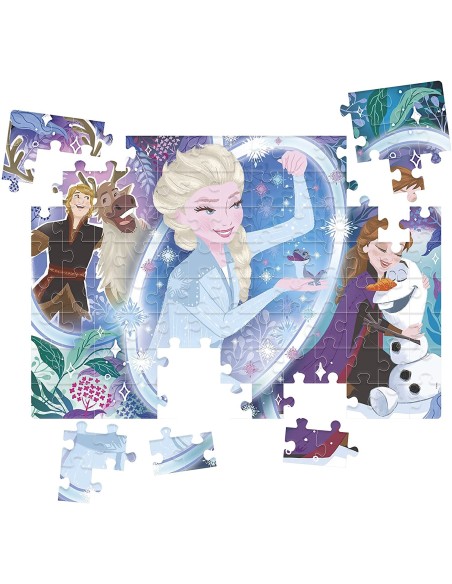 Puzzle Disney Frozen friends 104 pz CLE25737 Clementoni | Futurartshop.com
