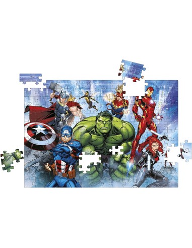 Puzzle Marvel Avengers Team 180 pezzi CLE26778 Clementoni | Futurartshop.com
