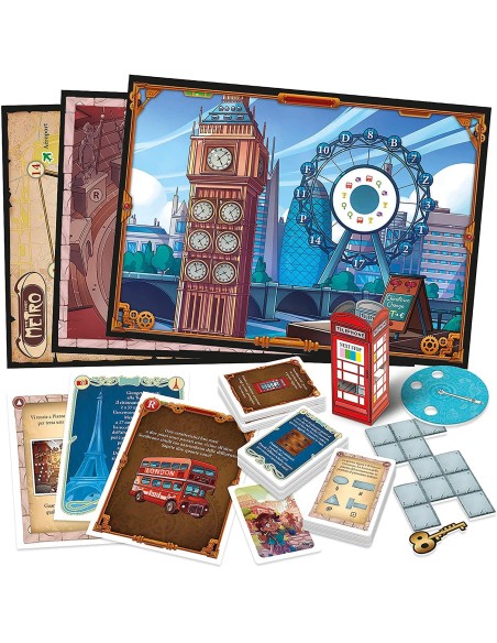 Gioco di società - Sblocca la porta versione città CLE16731 Clementoni | Futurartshop.com
