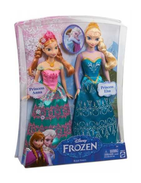 Frozen Sisters Elsa and Princesses Anna MATBDK37 Mattel | Futurartshop.com