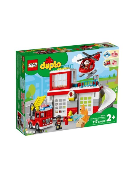 Lego Duplo 10970 - Caserma dei pompieri ed elicottero LEG6379260 Lego | Futurartshop.com