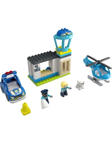 Lego Duplo 10959 - Stazione di polizia con elicottero LEG6379240 Lego | Futurartshop.com