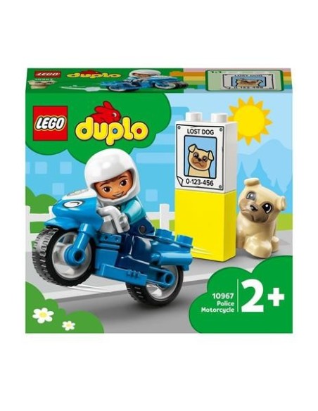 Lego Duplo 10967-Police Motorcycle LEG6379254 Lego | Futurartshop.com