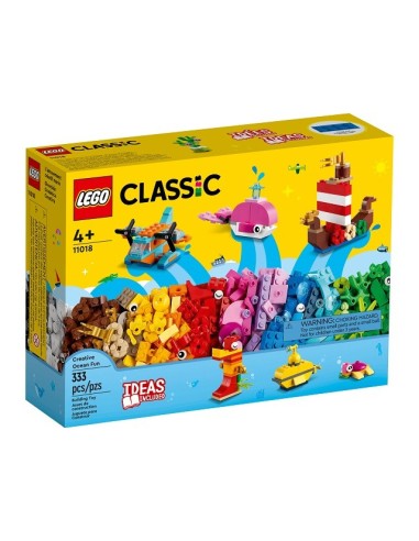Lego Classic 11018 - Divertimento creativo sull'oceano LEG6371096 Lego | Futurartshop.com