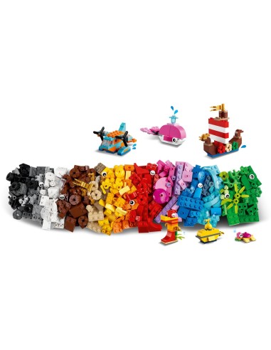 Lego Classic 11018 - Divertimento creativo sull'oceano LEG6371096 Lego | Futurartshop.com