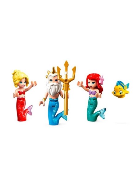 Lego Disne 4 The Little Mermaid 43207-Ariel's underwater palace LEG6378998 Lego | Futurartshop.com