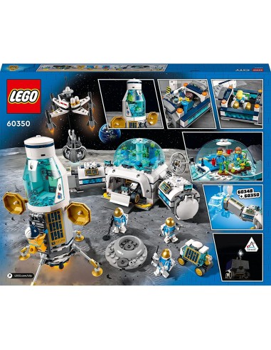 Lego City 60350-Lunar Research Base LEG6379678 Lego | Futurartshop.com
