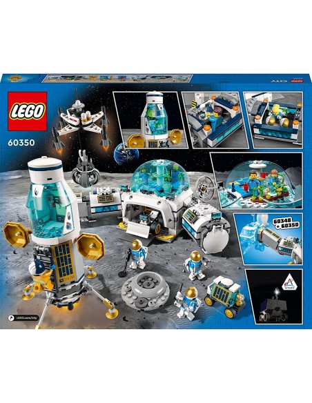 Lego City 60350 - Base di ricerca lunare LEG6379678 Lego | Futurartshop.com