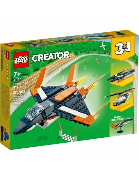 Lego Creator 31126 - Jet super sonico 3 in 1 LEG6371106 Lego | Futurartshop.com