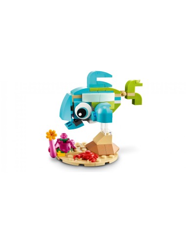Lego Creator 31128 - Delfino e tartaruga 3 in 1 LEG6371110 Lego | Futurartshop.com