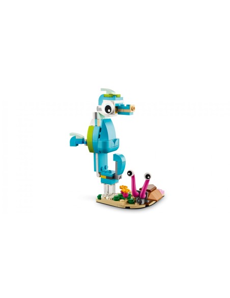 Lego Creator 31128-Dolphin and turtle 3 in 1 LEG6371110 Lego | Futurartshop.com