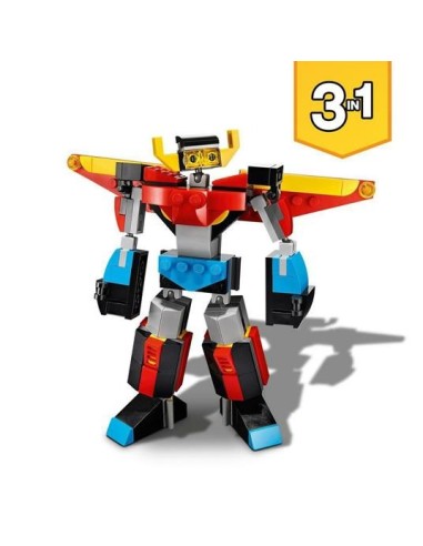 Lego Creator 31124 - Super Robot 3 in 1 LEG6371102 Lego | Futurartshop.com