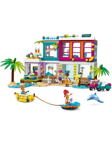 Lego Friends 41709-holiday home on the beach LEG6379054 Lego | Futurartshop.com