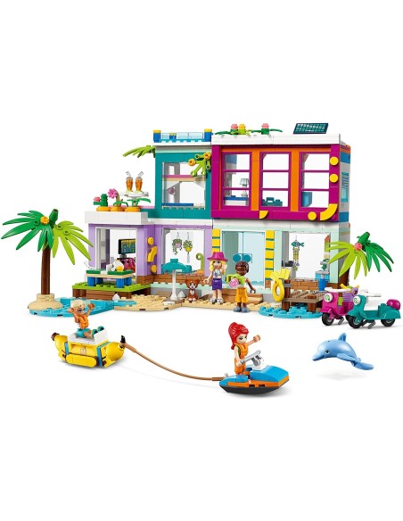 Lego Friends 41709-holiday home on the beach LEG6379054 Lego | Futurartshop.com