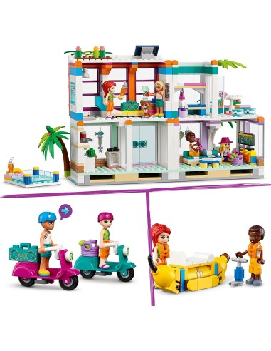 Lego Friends 41709 - Casa delle vacanze sulla spiaggia LEG6379054 Lego | Futurartshop.com