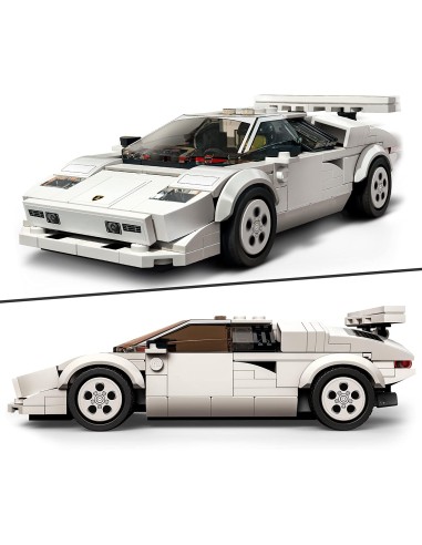Lego Speed Champions 76908-Lamborghini Countach White LEG6379690 Lego | Futurartshop.com