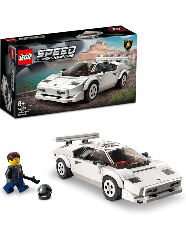 Lego Speed Champions 76908 - Lamborghini Countach bianca LEG6379690 Lego | Futurartshop.com