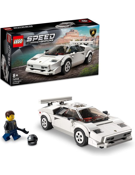 Lego Speed Champions 76908-Lamborghini Countach White LEG6379690 Lego | Futurartshop.com