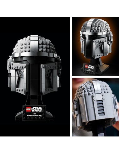 Lego Star Wars 75328 - Casco del Mandaloriano LEG6378866 Lego | Futurartshop.com