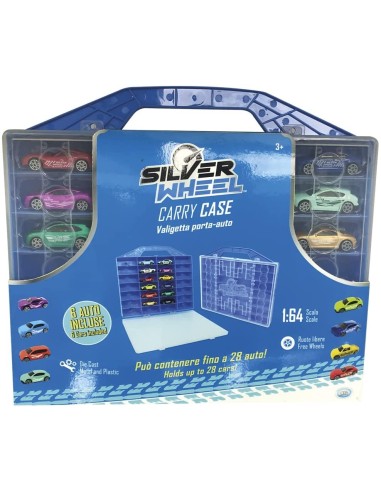 Silver Wheels - Valigetta porta auto con 6 auto incluse ODS41340 Ods | Futurartshop.com