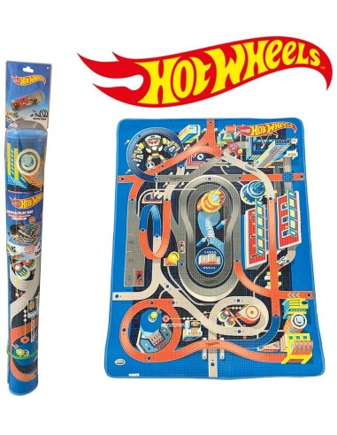 Hot Wheels Tappetone con veicolo - 120 x 90 cm ODS42025 Ods | Futurartshop.com