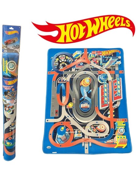 Hot Wheels Tappetone con veicolo - 120 x 90 cm ODS42025 Ods | Futurartshop.com