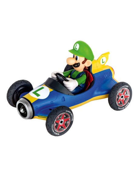 Super Mario car pull & speed Mario kart Mach-character Luigi STA15817059 Carrera go | Futurartshop.com