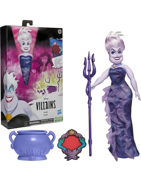 Disney Villains - personaggio Ursula fashion doll HASF4538/F4564 Hasbro | Futurartshop.com